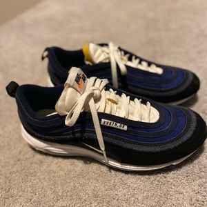 SOLD Nike Air Max 97 SE in Black/Deep Royal Blue 👟 Men’s Athletic Shoe